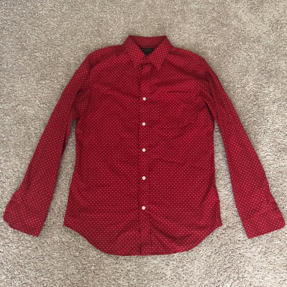 Men’s Banana Republic button up dress shirt